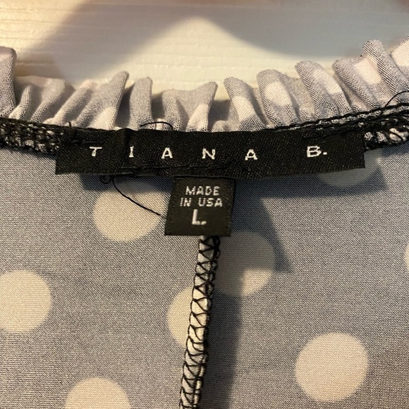 Tiana B Polka Dot Dress - Picture 6 of 7